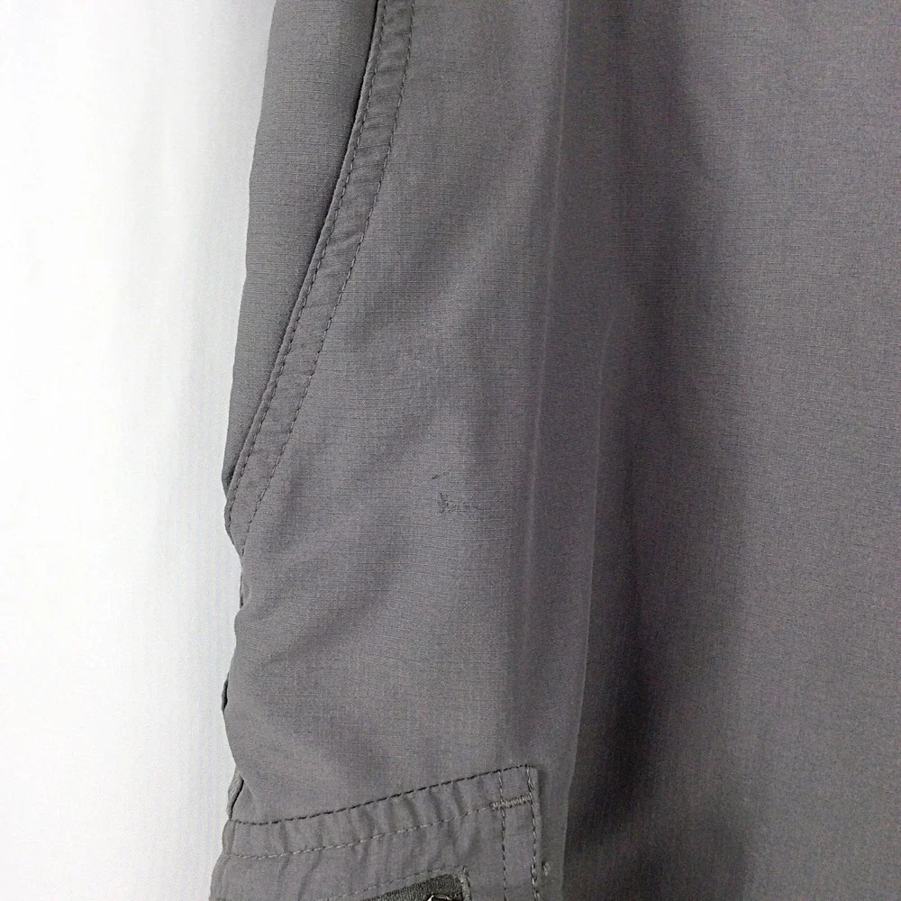 Columbia Cargo Shorts Men's Size 38 Gray Lightweight Hiking 11